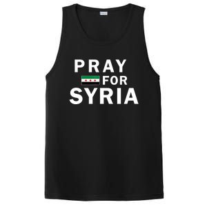 Pray For Syria PosiCharge Competitor Tank