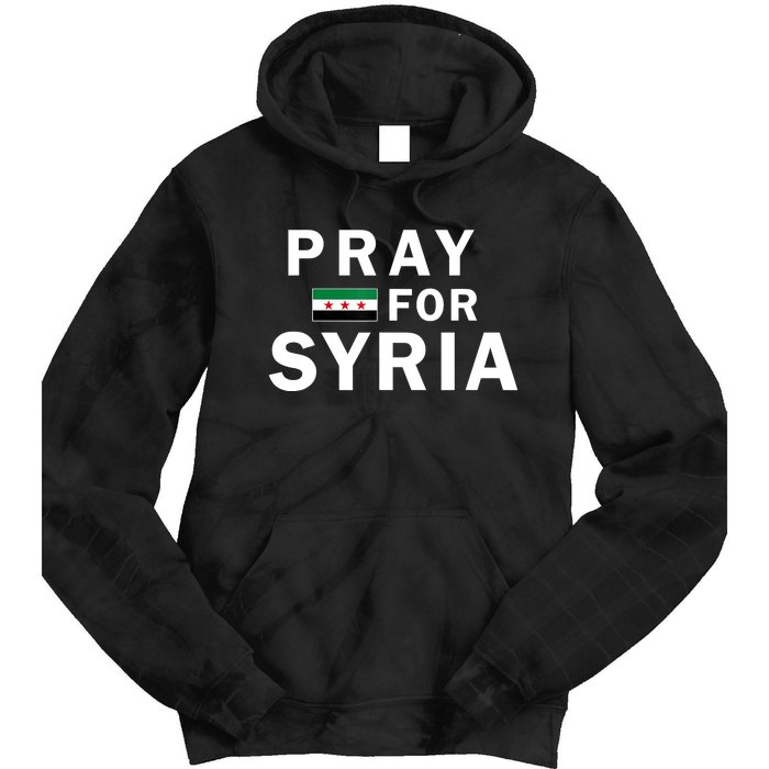 Pray For Syria Tie Dye Hoodie