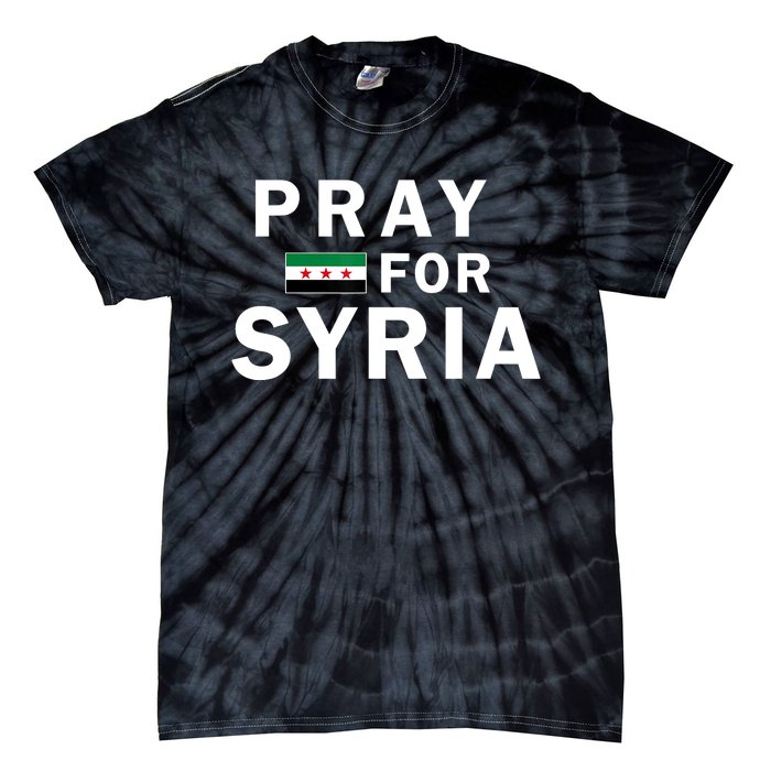 Pray For Syria Tie-Dye T-Shirt