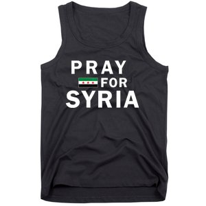 Pray For Syria Tank Top