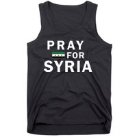 Pray For Syria Tank Top