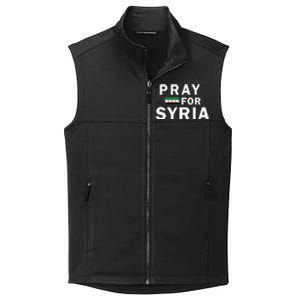 Pray For Syria Collective Smooth Fleece Vest