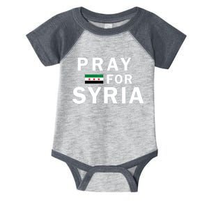 Pray For Syria Infant Baby Jersey Bodysuit