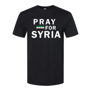 Pray For Syria Softstyle CVC T-Shirt