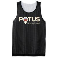 Potus Female Symbol Yes She Kam Harris For President Mesh Reversible Basketball Jersey Tank