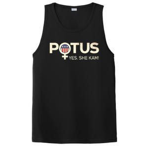 Potus Female Symbol Yes She Kam Harris For President PosiCharge Competitor Tank