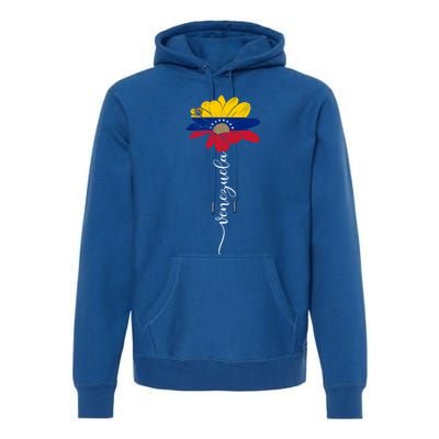 Peru Flag Sunflower Vintage Peruvians Lover Taiwan Gift Premium Hoodie