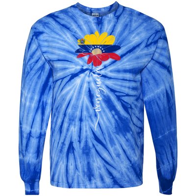 Peru Flag Sunflower Vintage Peruvians Lover Taiwan Gift Tie-Dye Long Sleeve Shirt