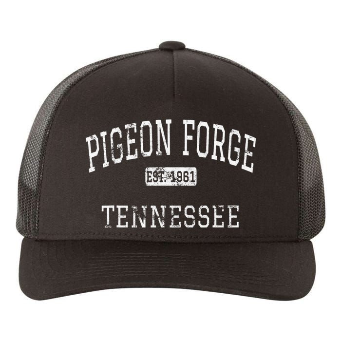 Pigeon Forge Tennessee TN Vintage Yupoong Adult 5-Panel Trucker Hat