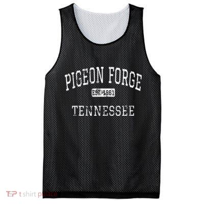 Pigeon Forge Tennessee TN Vintage Mesh Reversible Basketball Jersey Tank