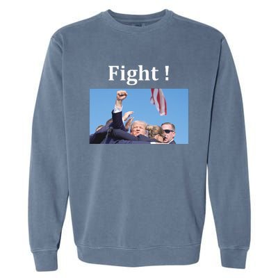 Pray For Trump Donald Trump Statement Trump Shooter On Roof Garment-Dyed Sweatshirt