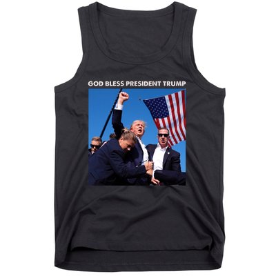 Pray For Trump Donald Trump Statement Trump Shooter Tank Top