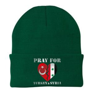 Pray For Turkey Syria Earthquake Support Rebuild Knit Cap Winter Beanie