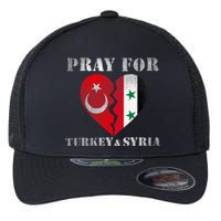 Pray For Turkey Syria Earthquake Support Rebuild Flexfit Unipanel Trucker Cap