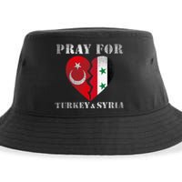 Pray For Turkey Syria Earthquake Support Rebuild Sustainable Bucket Hat