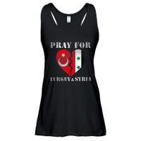 Pray For Turkey Syria Earthquake Support Rebuild Ladies Essential Flowy Tank