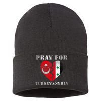 Pray For Turkey Syria Earthquake Support Rebuild Sustainable Knit Beanie