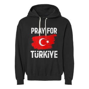 PRAY FOR TURKEY, Pray For Türkiye Garment-Dyed Fleece Hoodie