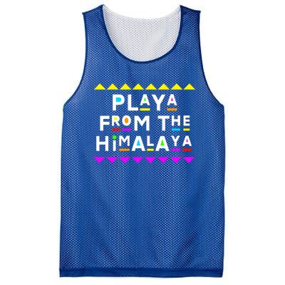 Playa From The Himalaya Gift 90s Style Mesh Reversible Basketball Jersey Tank