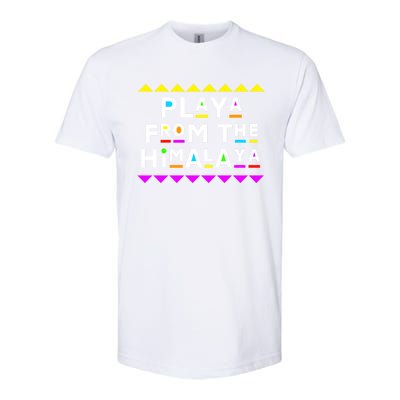 Playa From The Himalaya Gift 90s Style Softstyle CVC T-Shirt