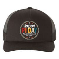 Pi For Teacher Vintage 314 Pi Happy Pi Day Yupoong Adult 5-Panel Trucker Hat