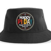 Pi For Teacher Vintage 314 Pi Happy Pi Day Sustainable Bucket Hat