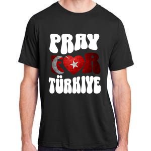 Pray For Turkiye Turkey Tees, Turkey Flag, Support Turkey Adult ChromaSoft Performance T-Shirt