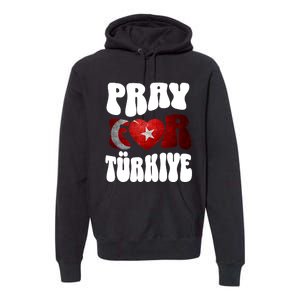 Pray For Turkiye Turkey Tees, Turkey Flag, Support Turkey Premium Hoodie