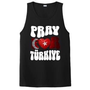 Pray For Turkiye Turkey Tees, Turkey Flag, Support Turkey PosiCharge Competitor Tank