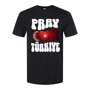 Pray For Turkiye Turkey Tees, Turkey Flag, Support Turkey Softstyle CVC T-Shirt