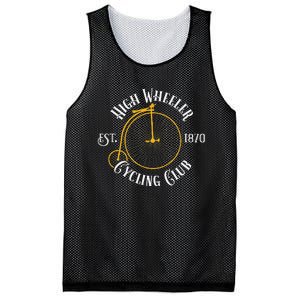 Penny Farthing T High Wheeler Cycling Club Bicycle Mesh Reversible Basketball Jersey Tank