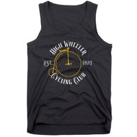 Penny Farthing T High Wheeler Cycling Club Bicycle Tank Top