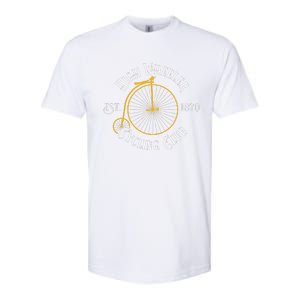 Penny Farthing T High Wheeler Cycling Club Bicycle Softstyle CVC T-Shirt