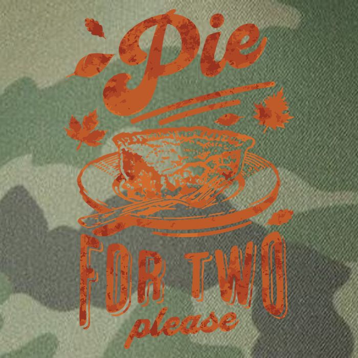 Pie For Two Thanksgiving Pregnancy Announcement Legacy Tie Dye Trucker Hat