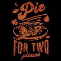 Pie For Two Thanksgiving Pregnancy Announcement Performance Shirt