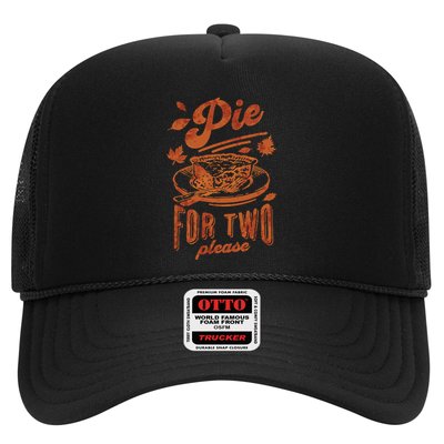 Pie For Two Thanksgiving Pregnancy Announcement Trucker Hat