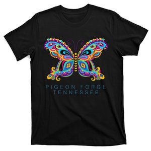 Pigeon Forge Tennessee Souvenir Butterfly Graphic T-Shirt