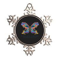 Pigeon Forge Tennessee Souvenir Butterfly Graphic Metallic Star Ornament