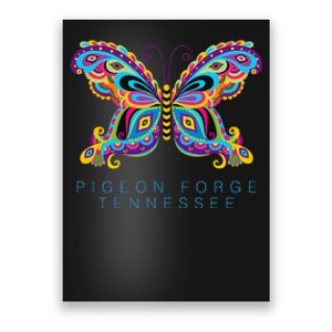 Pigeon Forge Tennessee Souvenir Butterfly Graphic Poster