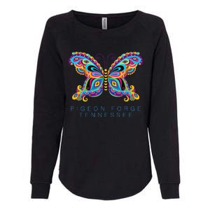 Pigeon Forge Tennessee Souvenir Butterfly Graphic Womens California Wash Sweatshirt