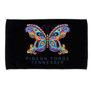 Pigeon Forge Tennessee Souvenir Butterfly Graphic Microfiber Hand Towel