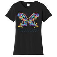 Pigeon Forge Tennessee Souvenir Butterfly Graphic Women's T-Shirt