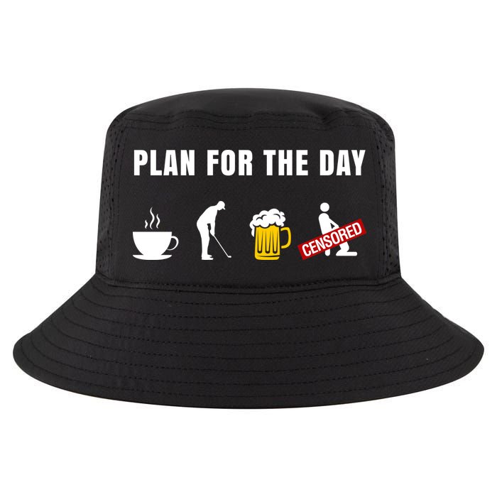 Plan For The Day Funny Husband Cool Comfort Performance Bucket Hat
