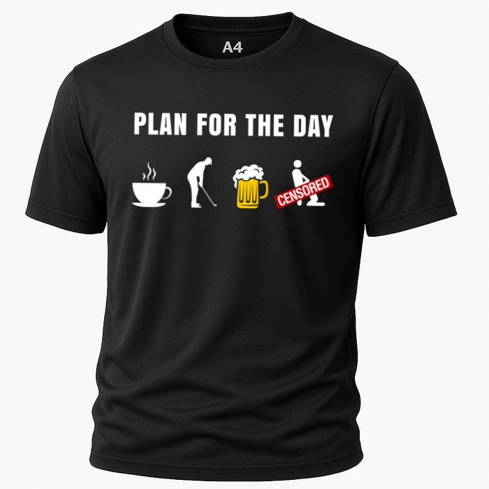 Plan For The Day Funny Husband Performance Shirt