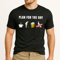 Plan For The Day Funny Husband Performance Shirt