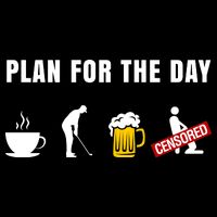 Plan For The Day Funny Husband Impact Tech Backpack