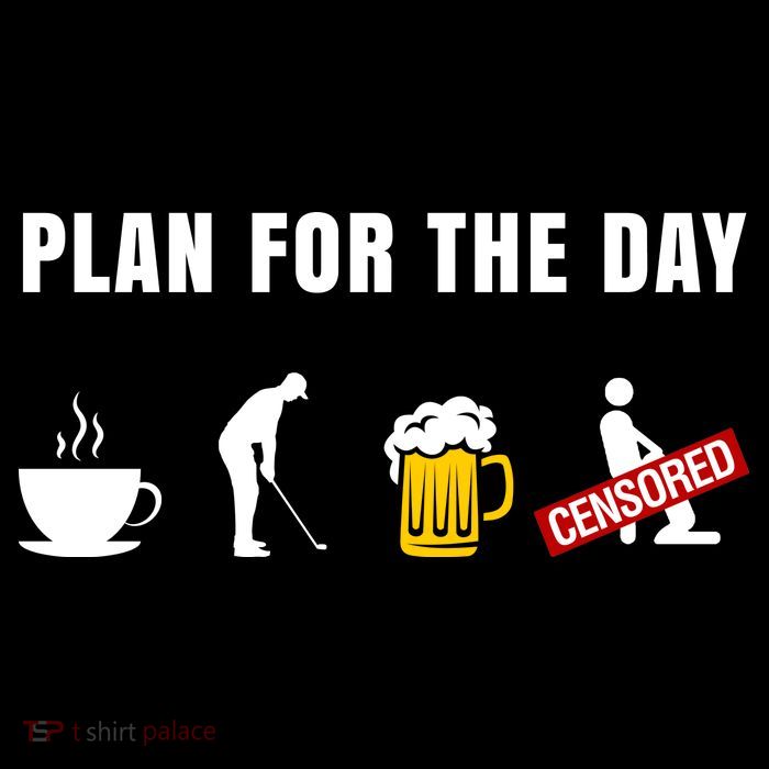 Plan For The Day Funny Husband Mousepad