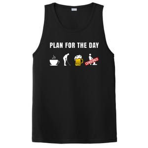 Plan For The Day Funny Husband PosiCharge Competitor Tank