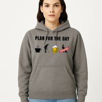 Plan For The Day Funny Husband Hoodie