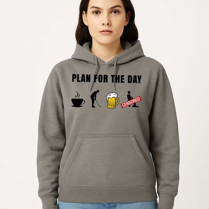 Plan For The Day Funny Husband Hoodie
